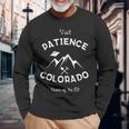 Visit Patience Colorado レジデントエイリアン 長袖tシャツ 長袖Tシャツ 高齢者への贈り物