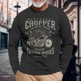 West Coast Chopper オートバイtシャツ 長袖Tシャツ 高齢者への贈り物