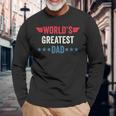 World's Greatest Dad 長袖Tシャツ 高齢者への贈り物