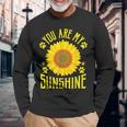 You Are Myunshine ひまわり 長袖Tシャツ 高齢者への贈り物