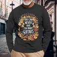 You Can Never Have Too Many Guitars Musician 長袖Tシャツ 高齢者への贈り物