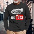 You Tuba Tuba マーチングバンド ユーフォニアム チューバ 長袖Tシャツ 高齢者への贈り物