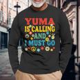 Yuma Is Calling ユマが呼んでいる 長袖Tシャツ 高齢者への贈り物