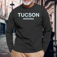 アリゾナ州ツーソン 素晴らしいシティギフト ツーソン 長袖Tシャツ 高齢者への贈り物