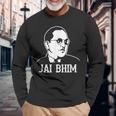 アンベードカル・ジャヤンティ・ジャイ・ビム・ビーム 長袖Tシャツ 高齢者への贈り物