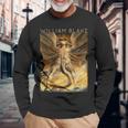 ウィリアム・ブレイク ドラゴンi アーティスト向け 長袖Tシャツ 高齢者への贈り物
