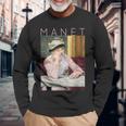 エドゥアール・マネ プラム 芸術家のための芸術 長袖Tシャツ 高齢者への贈り物