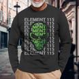 エレメント 115 ウンンペンティウム エリア 51 コンスピラシー セオリー エイリアン Ufo 長袖Tシャツ 高齢者への贈り物
