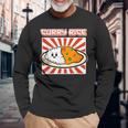 カレーライス メンズ レディース ライス 長袖Tシャツ 高齢者への贈り物