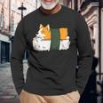 カワイイ かわいい 寿司 コーギー コーギー好き 長袖Tシャツ 高齢者への贈り物