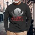 キャスパー・ザ・フレンドリー・ゴースト ヴィンテージ Happy Ghoulidays 長袖Tシャツ 高齢者への贈り物