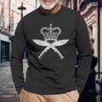 グルカライフル イギリス特殊部隊 ミリタリー 長袖Tシャツ 高齢者への贈り物