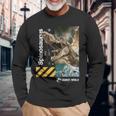 ジュラシックワールド 再生スピノサウルス 長袖Tシャツ 高齢者への贈り物