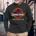 ジュラシック・ワールド Jurassic Parkpixel 長袖Tシャツ 高齢者への贈り物
