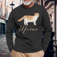 スコティッシュフォールドキャット ママシャツ 猫 ママ ママ 長袖Tシャツ 高齢者への贈り物