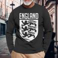 スリーライオンズ イングランド フットボール クレスト 長袖Tシャツ 高齢者への贈り物