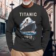 タイタニック 1912 ヴィンテージ タイタニック エキスパート タイタニック ボーイズ ガールズ 長袖Tシャツ 高齢者への贈り物