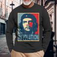 チェゲバラレボリューション ホープスタイル 長袖Tシャツ 高齢者への贈り物