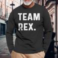チームレックス 長袖Tシャツ 高齢者への贈り物