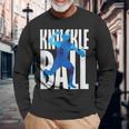 ナックルボール 野球 長袖Tシャツ 高齢者への贈り物