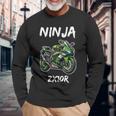 バイク Zx10r ニンジャ モーターサイクリスト Zx10r バイク 長袖Tシャツ 高齢者への贈り物