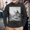 パラダイス・ロスト「多くの迷宮で」ギュスターヴ・ドレ アート 長袖Tシャツ 高齢者への贈り物