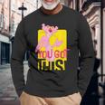 ピンクパンサー You Got This 長袖Tシャツ 高齢者への贈り物
