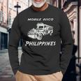 フィリピン ジープニー ディスコ セブ スービック アンヘレス パームス マニラ お土産 パラワン ギフト 長袖Tシャツ 高齢者への贈り物