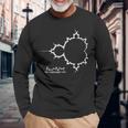 フラクタル計算式 The Mandelbrotet 長袖Tシャツ 高齢者への贈り物