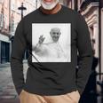 フランシスコ教皇 長袖Tシャツ 高齢者への贈り物