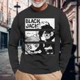 ブラック・ジャック ブラック・ジャック＆ピノコ＆スパイダー Ctezuka Productions 長袖Tシャツ 高齢者への贈り物