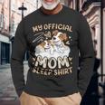 ベストママ、ジャックラッセルテリア、母の日 長袖Tシャツ 高齢者への贈り物