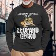 ペットヒョウモントカゲモドキギフト-私は私のヒョウモントカゲモドキが大好きです 長袖Tシャツ 高齢者への贈り物