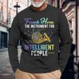 ホルン・ホルニスト フレンチホルン奏者 長袖Tシャツ 高齢者への贈り物