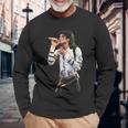 マイケル・ジャクソン 歌うライヴ・バッド・ワールド・ツアー 1988 長袖Tシャツ 高齢者への贈り物