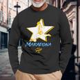 マラドーナスター 長袖Tシャツ 高齢者への贈り物