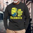 ミニオン I Don't Give A Blumock 長袖Tシャツ 高齢者への贈り物