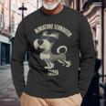 ミニチュアシュナウザー隊 I Dog Lover I ミニチュアシュナウザー 長袖Tシャツ 高齢者への贈り物