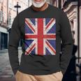 ユニオンジャックフラッグ 長袖Tシャツ 高齢者への贈り物