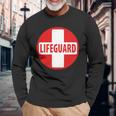 ライフガード、ベーシック。 長袖Tシャツ 高齢者への贈り物