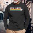 ラブ・イズ・ラブ Love Is Love Lgbt 長袖Tシャツ 高齢者への贈り物