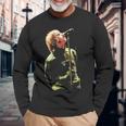 リアム・ギャラガーとオアシス・アット・バッチ城 1996 長袖Tシャツ 高齢者への贈り物