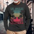 ロサンゼルス La カリフォルニア アメリカ ヴィンテージ Usa お土産 長袖Tシャツ 高齢者への贈り物