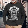 ヴィンテージ Bjj ライオン ブラジリアン柔術 Bjj 長袖Tシャツ 高齢者への贈り物