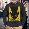 ヴィンテージポスター 黒猫レトロtシャツ 長袖Tシャツ 高齢者への贈り物