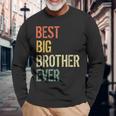 史上最高の兄貴 長袖Tシャツ 高齢者への贈り物