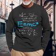 同等フォーミュラ EMc2 質量エネルギー 長袖Tシャツ 高齢者への贈り物
