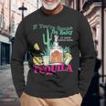 塩辛くなるならテキーラのサマーパーティーを持ってきて 長袖Tシャツ 高齢者への贈り物
