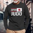 日本 柔道 旗 格闘技 スポーツ 競技 トレーニング 長袖Tシャツ 高齢者への贈り物