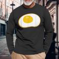 目玉焼き 漫画 カワイイ オタク ブランチ 料理 面白い 長袖Tシャツ 高齢者への贈り物